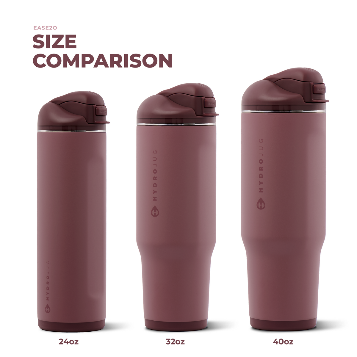 Ease2o 40oz - CANYON ROSE